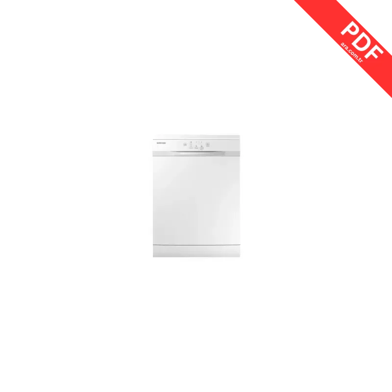 Samsung DW60H3010FW kılavuz kapağı