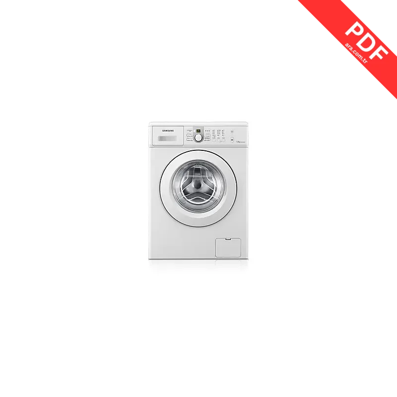 Samsung WF0700NCW kılavuz kapağı