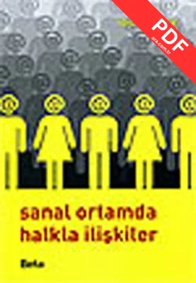 Sanal Ortamda Halkla İlişkiler kitap kapağı