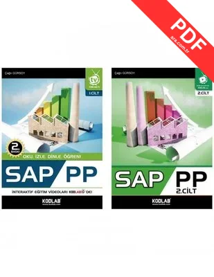 SAP PP Eğitim Seti - 2 Kitap Takım kitap kapağı