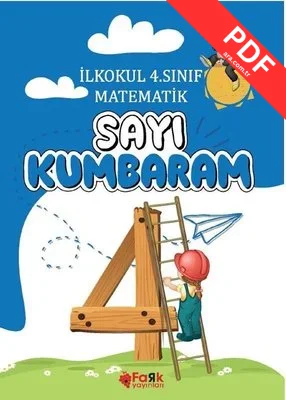 Sayı Kumbaram 4 - İlkokul 4.Sınıf Matematik kitap kapağı