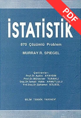 Schaums İstatistik 870 Çözümlü Problem kitap kapağı