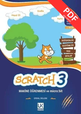 Scratch 3 Makine Öğrenmesi ve Micro Bit kitap kapağı