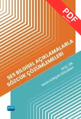 Ses Bilgisel Açıklamalarla Sözcük Çözümlemeleri kitap kapağı