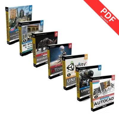 Seti 2 3D Modelleme ve Animasyon-7 Kitap Takım kitap kapağı