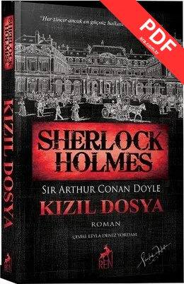 Sherlock Holmes Kızıl Dosya kitap kapağı