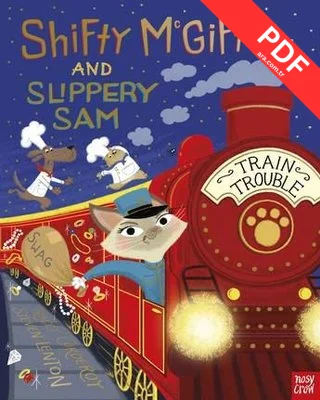 Shıfty Mcgıfty Traın Trouble Pb kitap kapağı