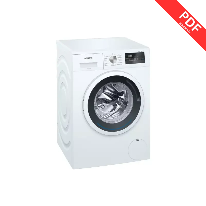 Siemens iQ500 WM14N121 kılavuz kapağı