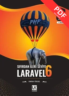 Sıfırdan İleri Seviye Laravel-6 kitap kapağı