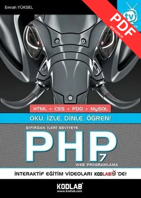 Sıfırdan İleri Seviyeye PHP Web Programlama kitap kapağı