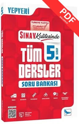 Sınav Kalitesinde 5. Sınıf Tüm Dersler Soru Bankası kitap kapağı
