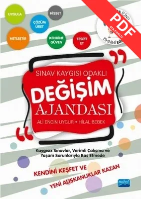 Sınav Kaygısı Odaklı Değişim Ajandası kitap kapağı