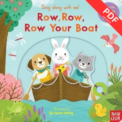 Sing Along With Me! Row Row Row Your Boat kitap kapağı