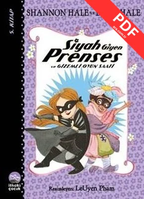 Siyah Giyen Prenses ve Gizemli Oyun Saati - 5. Kitap kitap kapağı