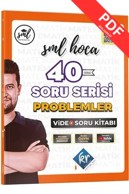 SML Hoca 40 Soru Serisi Problemler Video Soru Kitabı kitap kapağı