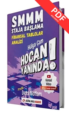 SMMM Finansal Tablolar Analizi Hocan Yanında Pratik Ders Notları kitap kapağı