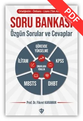 Soru Bankası - Özgün Sorular ve Cevaplar kitap kapağı
