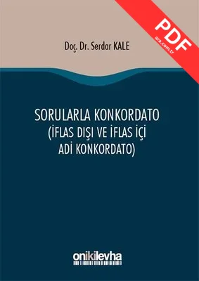Sorularla Konkordato kitap kapağı