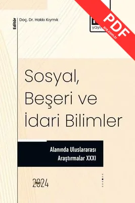 SosyalBeşeri ve İdari Bilimler Alanında Uluslararası Araştırmalar 21 kitap kapağı