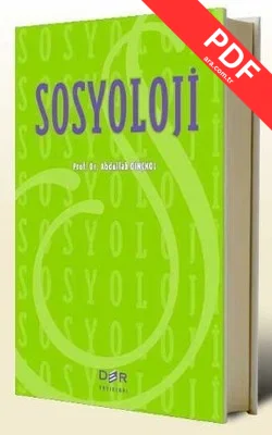 Sosyoloji kitap kapağı