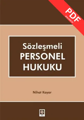 Sözleşmeli Personel Hukuku kitap kapağı