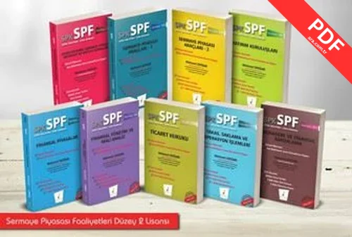 SPK-SPF Sermaye Piyasası Faaliyetleri Düzey 2 Lisansı 9 Kitap Takım kitap kapağı