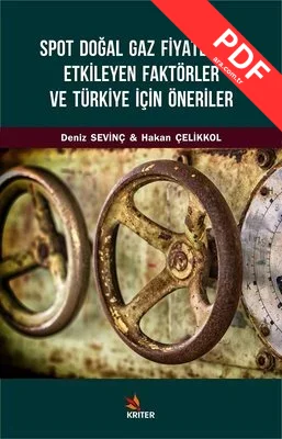 Spot Doğal Gaz Fiyatlarını Etkileyen Faktörler Ve Türkiye İçin Öneriler kitap kapağı