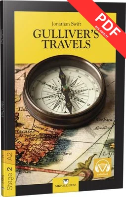 Stage-2 Gulliver's Travels - İngilizce Hikaye kitap kapağı