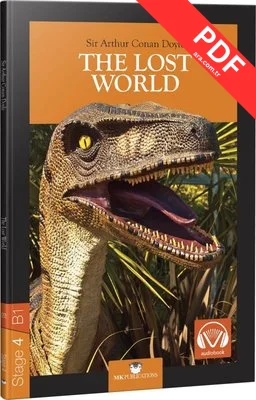 Stage-4 The Lost World - İngilizce Hikaye kitap kapağı