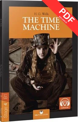 Stage-4 The Time Machine - İngilizce Hikaye kitap kapağı