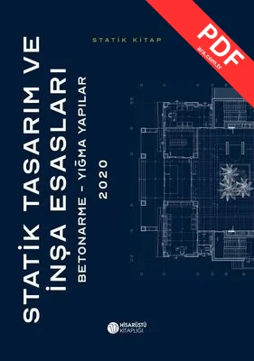 Statik Tasarım ve İnşa Esasları: Betonarme-Yığma Yapılar 2020 kitap kapağı