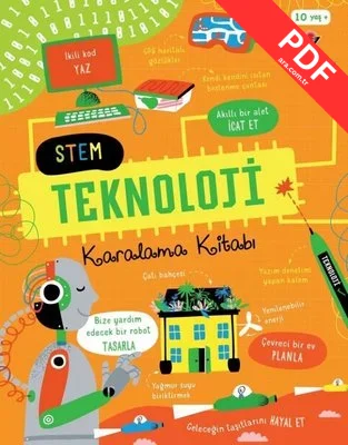 Stem Teknoloji Karalama Kitabı kitap kapağı