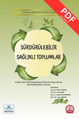 Sürdürülebilir Sağlıklı Toplumlar kitap kapağı