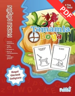 Tamamla Boya-Farklı Düşün kitap kapağı