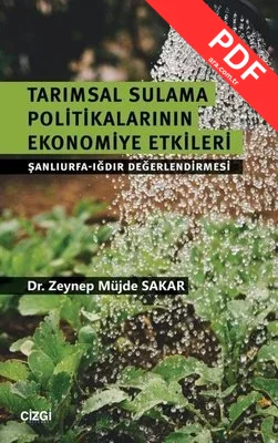 Tarımsal Sulama Politikalarının Ekonomiye Etkileri kitap kapağı