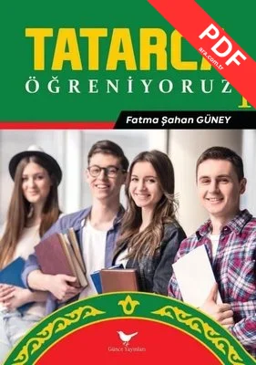 Tatarca Öğreniyoruz 1 kitap kapağı