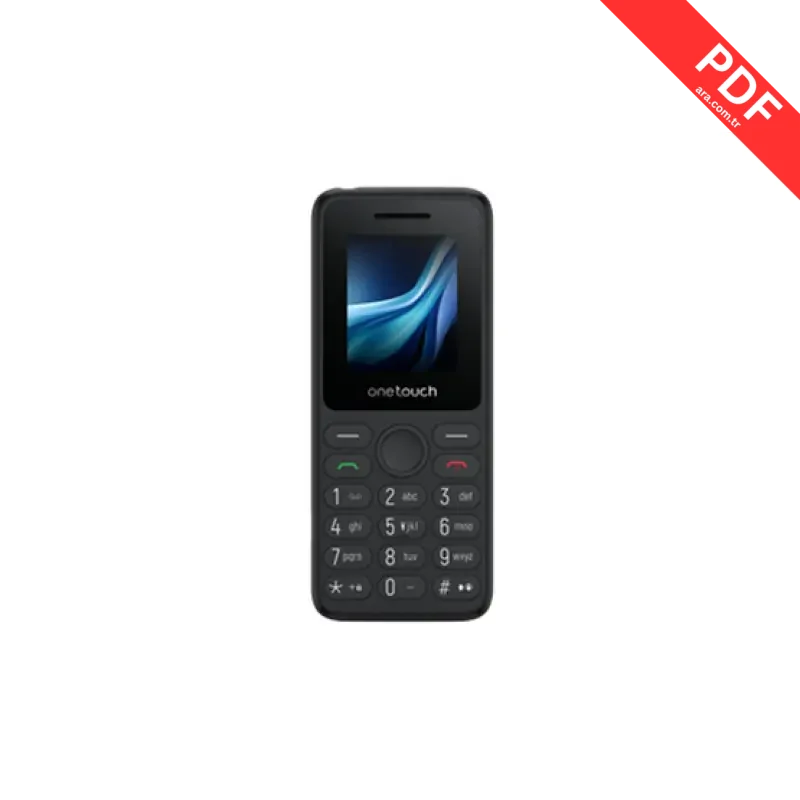 TCL Onetouch 5041 kılavuz kapağı