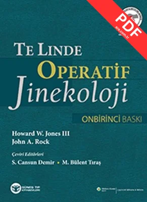 Te Linde Operatif Jinekoloji kitap kapağı