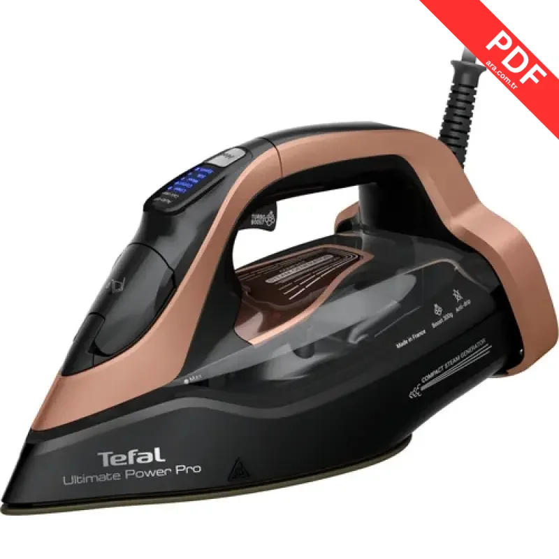 Tefal Ultimate Power Pro FV9E50 kılavuz kapağı