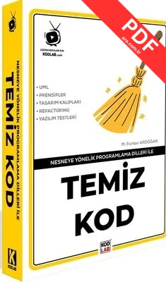 Temiz Kod kitap kapağı