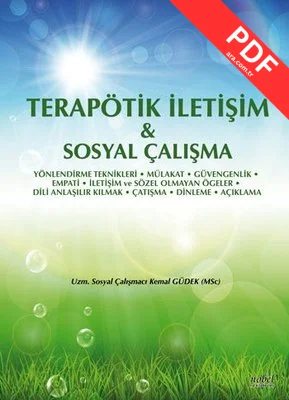 Terapötik İletişim ve Sosyal Çalışma kitap kapağı