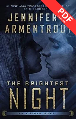 The Brightest Night (Origin Series Book 3) kitap kapağı