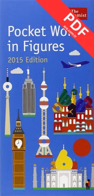 The Economist Pocket World in Figures 2015 kitap kapağı