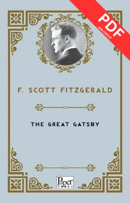 The Great Gatsby kitap kapağı