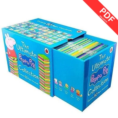The Ultimate Peppa Pig Collection 50 Books Set kitap kapağı