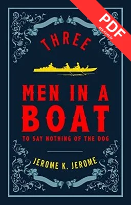 Three Men in a Boat kitap kapağı