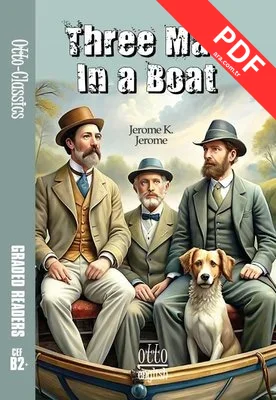 Three Men In a Boat - CEF B2+ kitap kapağı