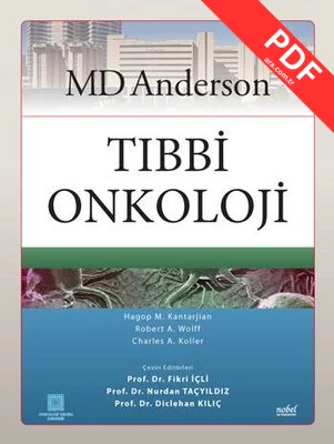 Tıbbi Onkoloji - Md Anderson kitap kapağı