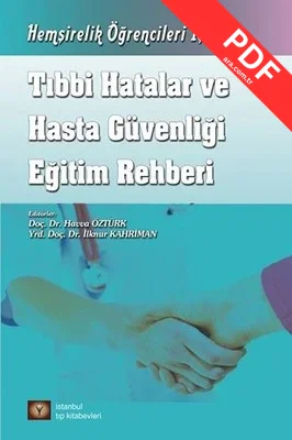 Tıbbi Hatalar ve Hasta Güvenliği Eğitim Rehberi kitap kapağı