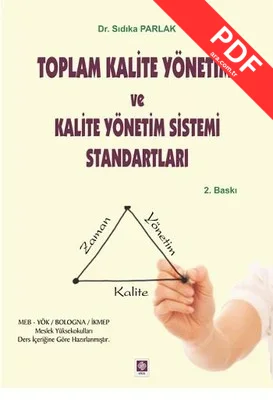 Toplam Kalite Yönetimi ve Kalite Yönetim Sistemi Standartları kitap kapağı